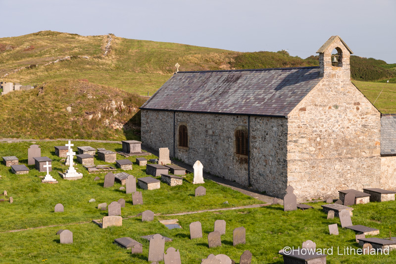 Saint Patrick's church at Llanbadrig, Anglesey, North Wales