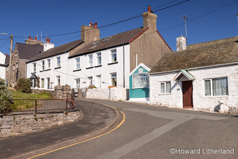 Main street, Moelfre, Anglesey, North Wales