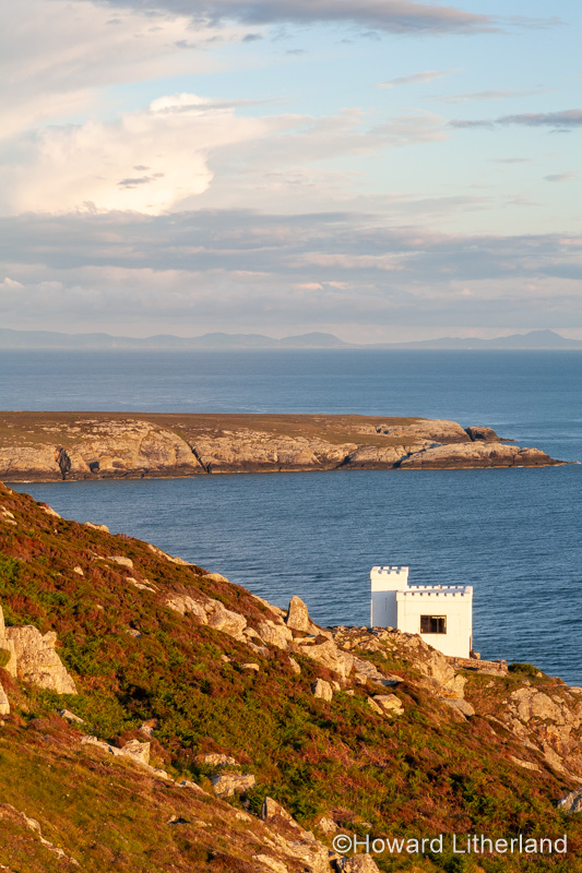Ellin's tower on the cliffs at South Stack, Anglesey, North Wales