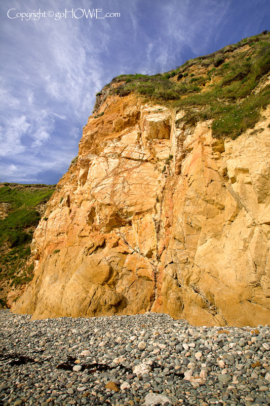 Cliffs at Church Bay, Anglesey
