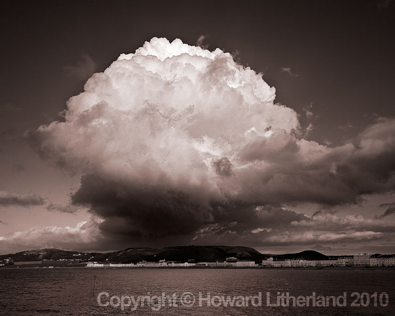 Cloud and sea, Llandudno, North Wales