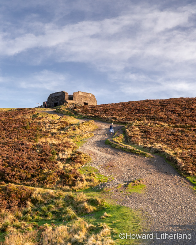 Jubliee Tower and Offa's Dyke, Moel Famau, North Wales
