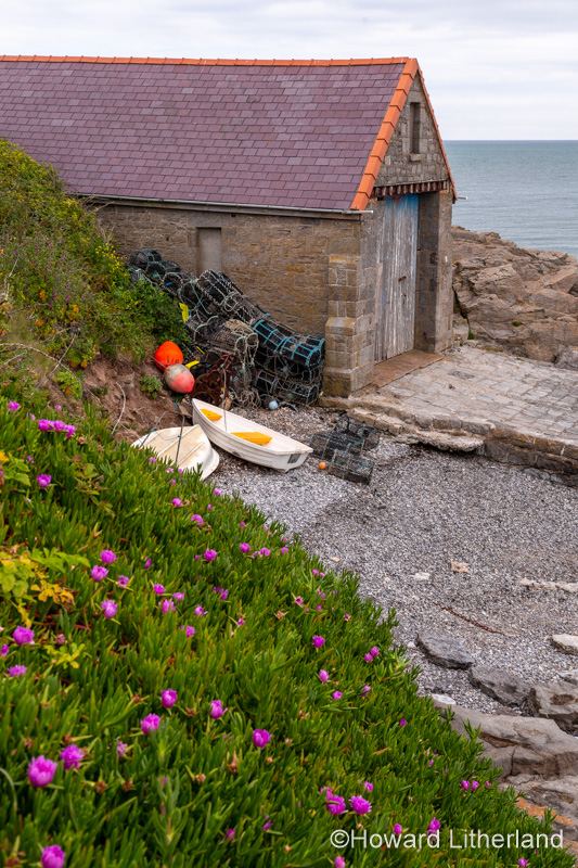 Old lifeboat station at Moelfre, Anglesey, North Wales