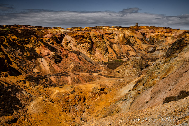 Parys Mountain copper mine, Anglesey, North Wales