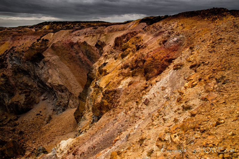 Parys Mountain copper mine, Anglesey, North Wales