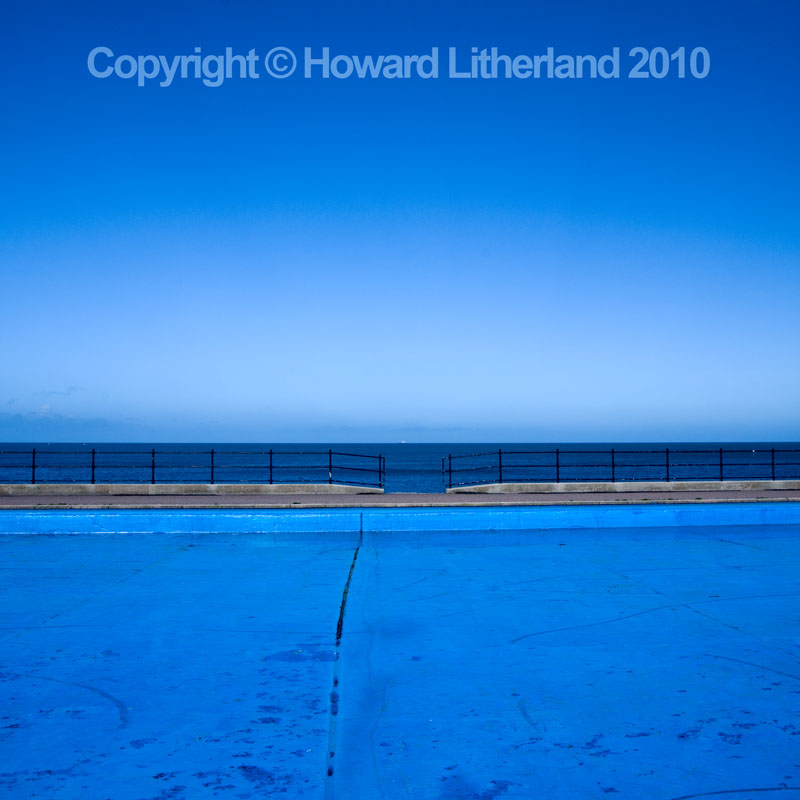 Blue pool, Llandudno, North Wales