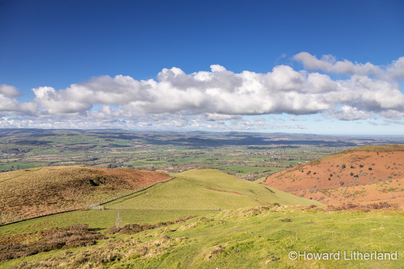 View over the Vale of Clwyd, North Wales