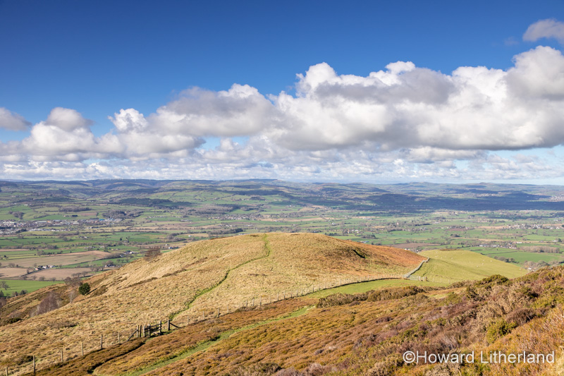 View over the Vale of Clwyd, North Wales