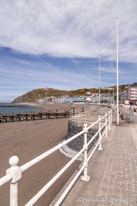Aberystwyth promenade, Ceredigion, Wales