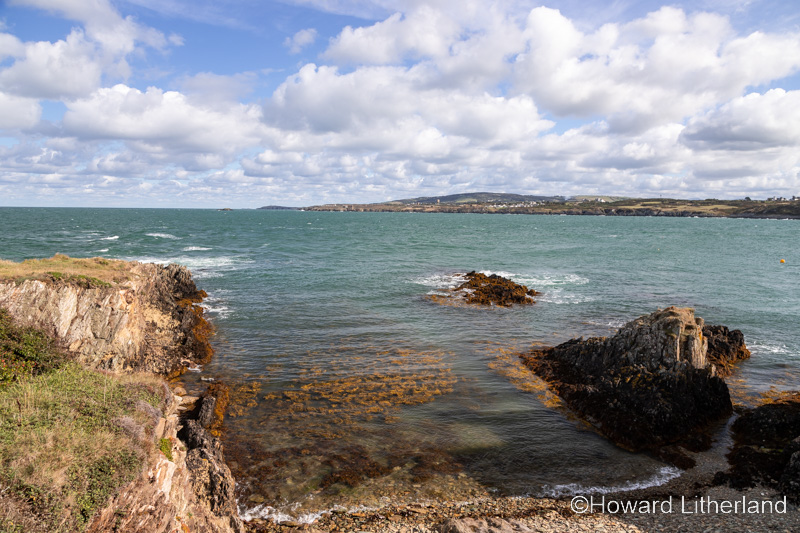 Cliffs at Bull Bay on the coast of Anglesey, North Wales