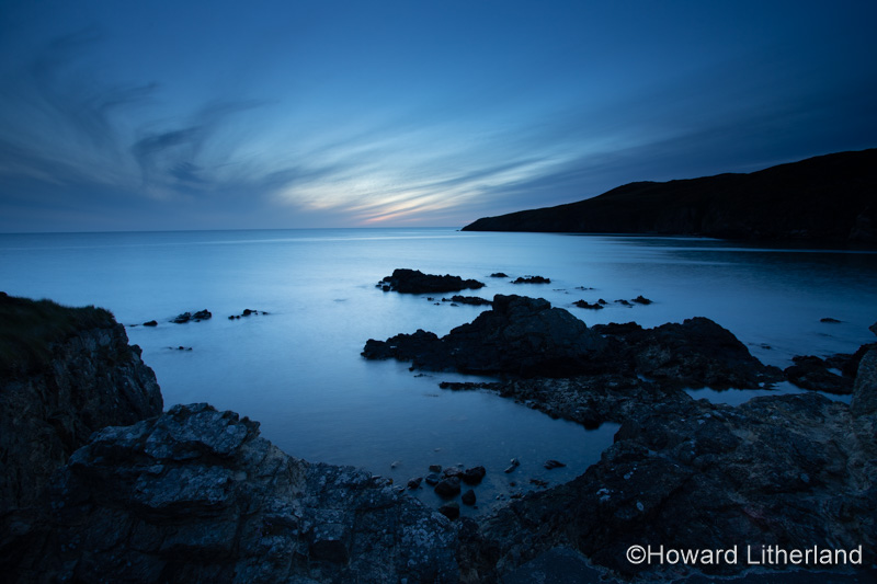 Dusk at Church Bay, Anglesey, North Wales
