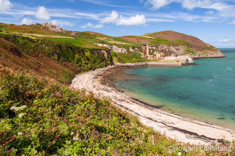 Abandoned brick works at Porth Wen, Anglesey, North Wales coast
