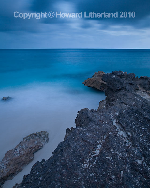 Beach and waves, St Martin, Carribean