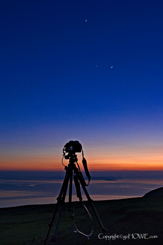 Photographing the moon and planets