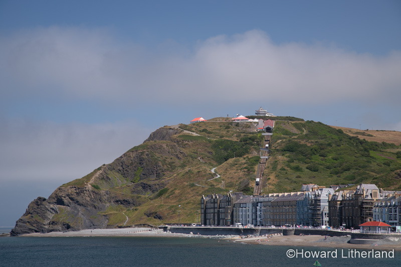 Funicular railway at Aberystwyth, Ceredigion, Wales
