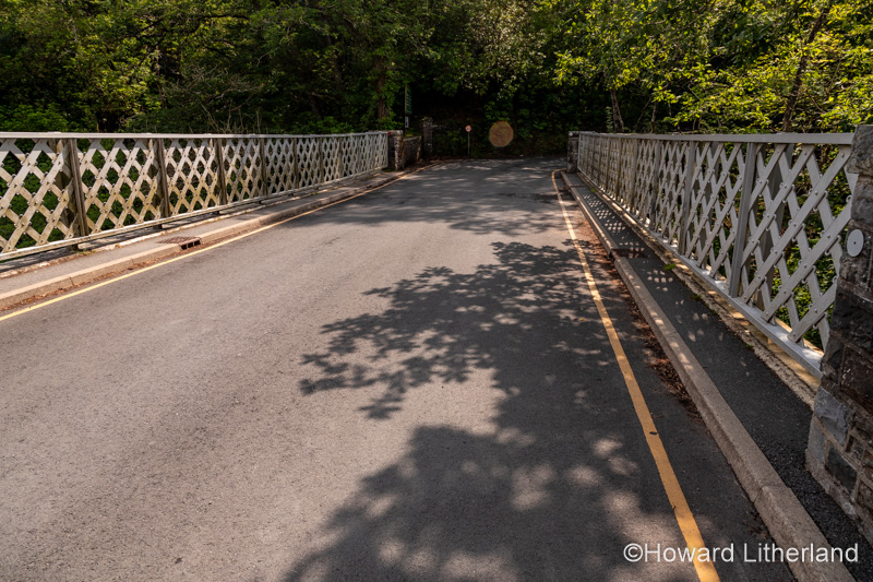 Road bridge at Devil's Bridge, Ceredigion, Wales