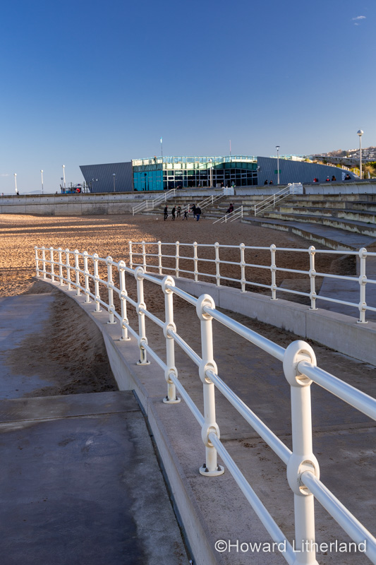 Porth Eirias at Colwyn Bay on the North Wales coast