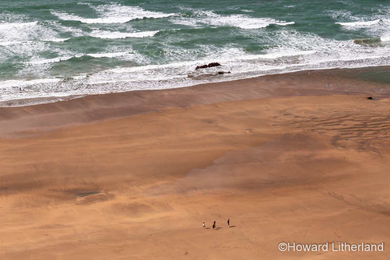 Atlantic coastline of North Cornwall at Duckpool