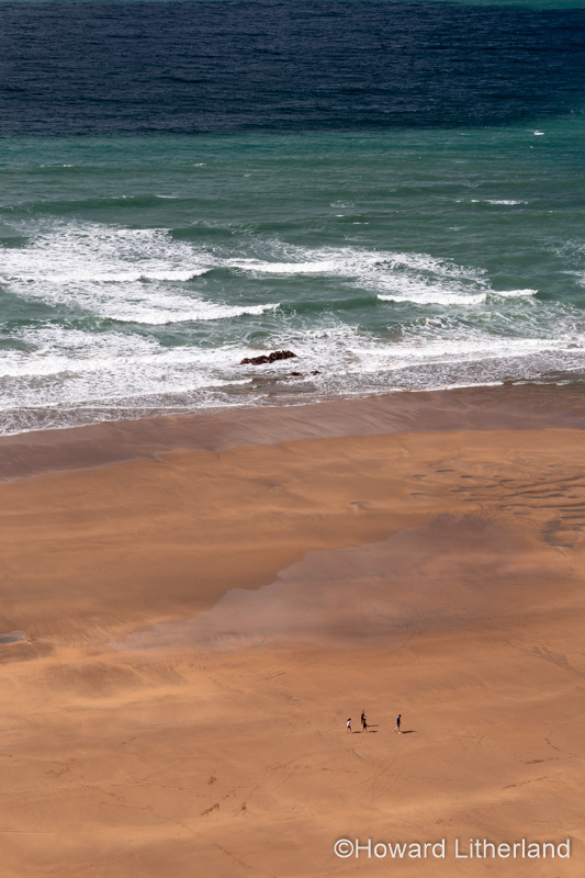 Atlantic coastline of North Cornwall at Duckpool