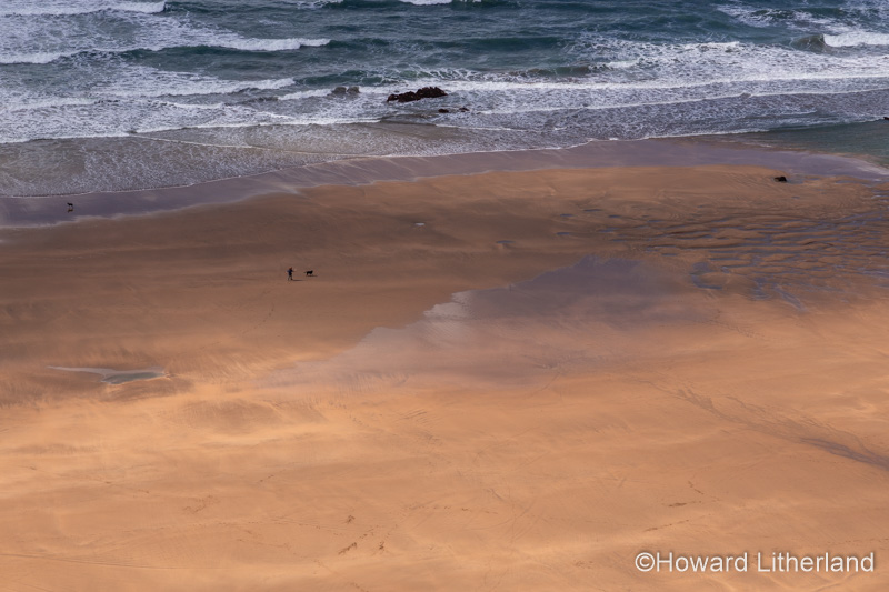 Atlantic coastline of North Cornwall at Duckpool