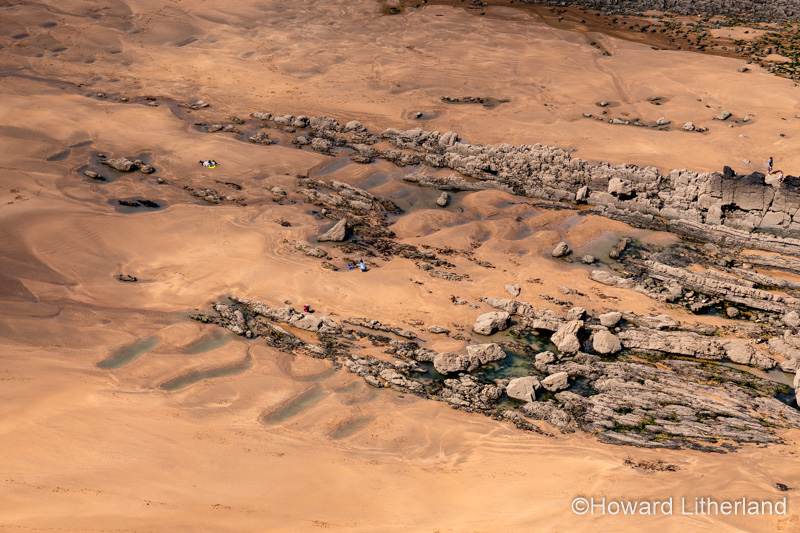 Atlantic coastline of North Cornwall at Duckpool
