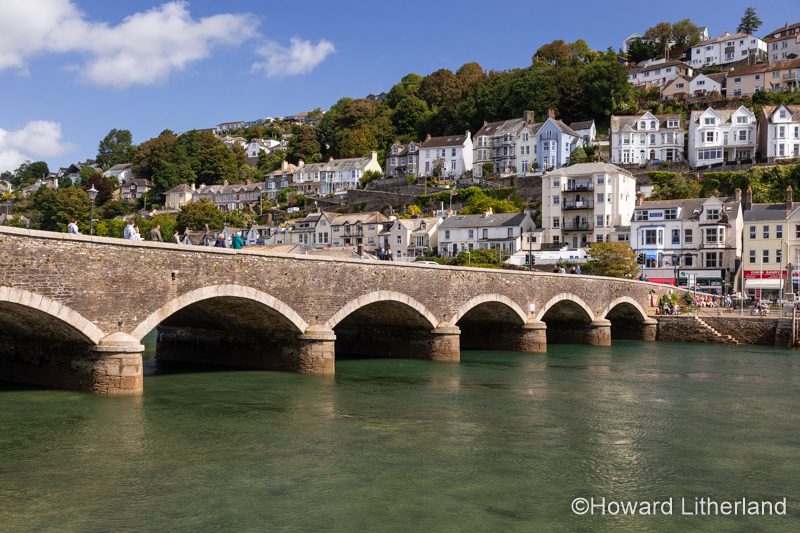 Bridge at Looe harbour, Cornwall, England