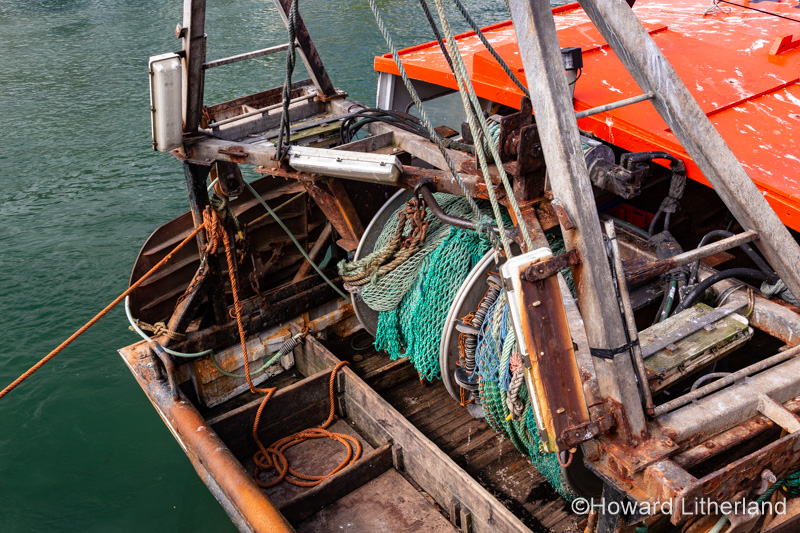 Boats in Looe harbour, Cornwall, England