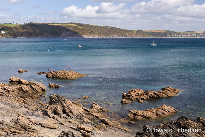 Boats in Looe harbour, Cornwall, England