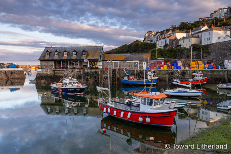Mevagissey harbour, Cornwall, England