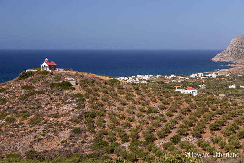 Greek orthodox church of St Nektariosat, Milatos, Crete