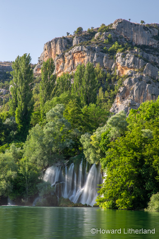 Roski Slap waterfall in the Krka National Park, Croatia