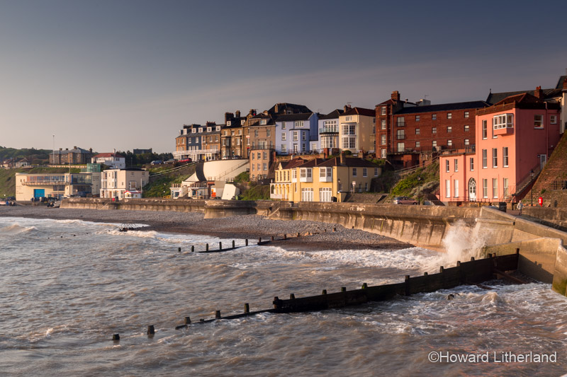 The seafront at Cromer on the North Sea coast of Norfolk, England