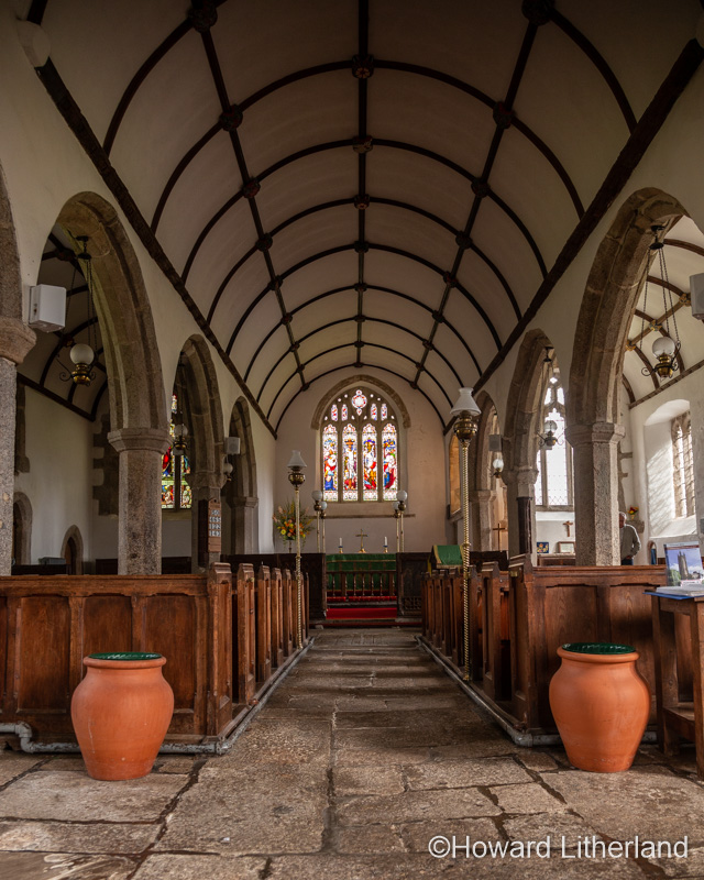 Parish church at Widecombe in the Moor, Dartmoor, Devon