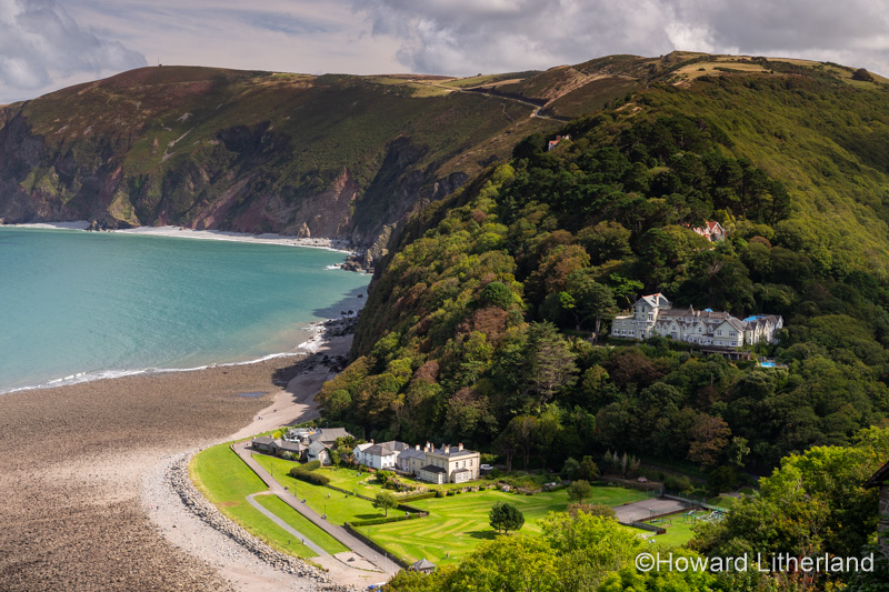 Lynmouth on the Atlantic coast of North Devon