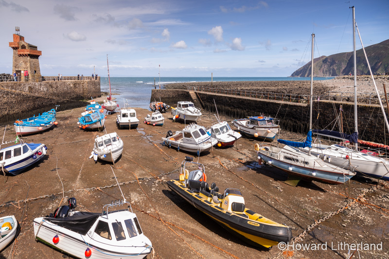 Harbour at Lynmouth on the North Devon coast