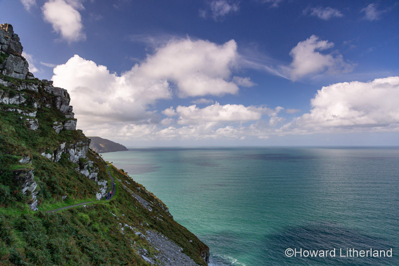 Valley of the Rocks at Lynton on the North Devon coast