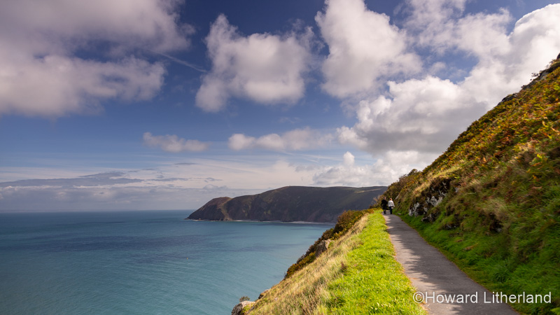 Valley of the Rocks at Lynton on the North Devon coast