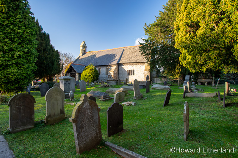 Dyserth parish church and graveyard, North Wales