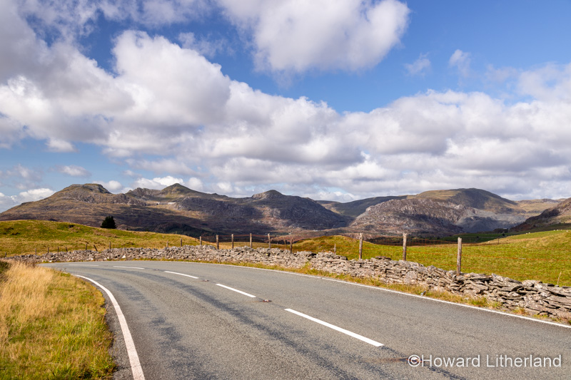 View of Snowdonia near Blaenau Ffestiniog