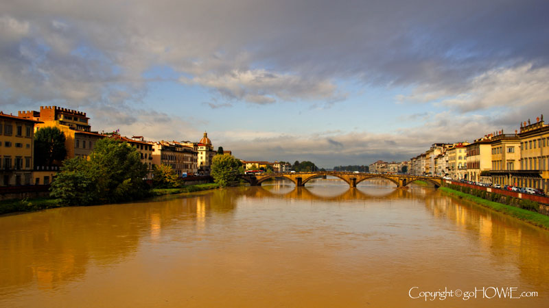 River Arno in Florence, Italy