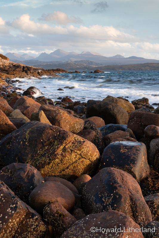 Big sand beach at Gairloch on the atlantic coast of Wester Ross, Scotland