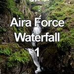Aira Force Waterfall in the Lake District, England