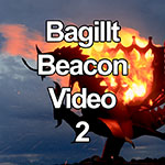 Real time video of the Bagillt Dragon beacon with fire