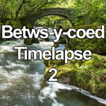 Time lapse video of a small river and old bridge just outside Betws-y-coed in the Snowdonia National Park, North Wales