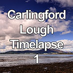 Time lapse video of summer clouds over Carlingford Lough, Ireland