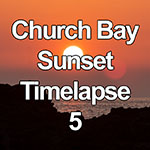 Time lapse of sunset at Church Bay, Anglesey, North Wales