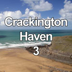This video shows a summer's day on the Atlantic coast of North Cornwall at Crackington Haven beach