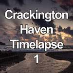 This time lapse video features a dramatic sunset over the Atlantic ocean from the beach at Crackington Haven on the North Cornwall coast, England at high tide