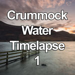 Time lapse video showing clouds at dusk passing over Crummock Water in the Lake District
