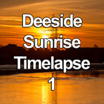 Time lapse video showing the sun rising over the industrial landscape by the river Dee at Deeside, North Wales